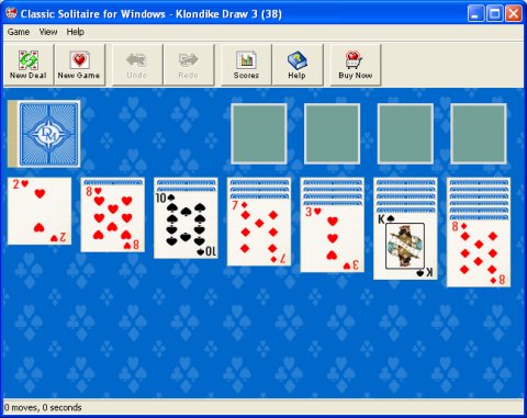 windows classic solitaire