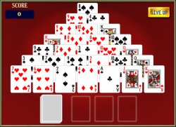 pyramid solitaire rules