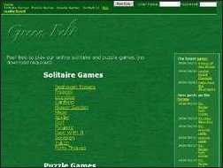 greenfelt.net - Solitaire and Puzzle Games - G - Green Felt